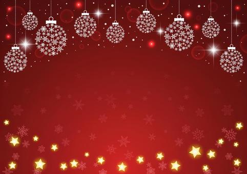 Christmas ornament background frame, , JPG and AI