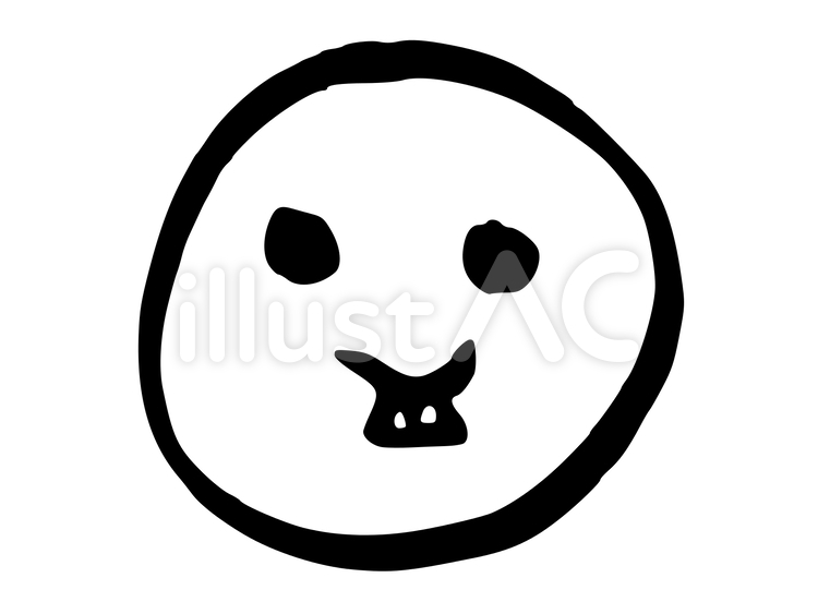 Face_11 手書き,手描き,faceのイラスト素材