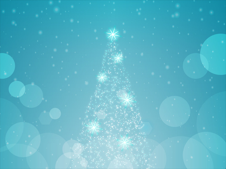 クリスマスのイルミネーション02 クリスマス,ツリー,光,イルミネーション,雪,冬,雪の結晶,キラキラ,おしゃれ,きれいのイラスト素材
