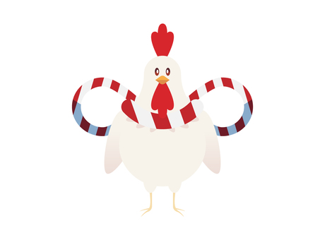 干支　酉のイラスト 干支,酉,とり,和,和風,年賀状,日本風,謹賀新年,正月,新年のイラスト素材