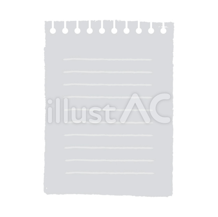 メモ用紙 メモ,切り取った,白のイラスト素材