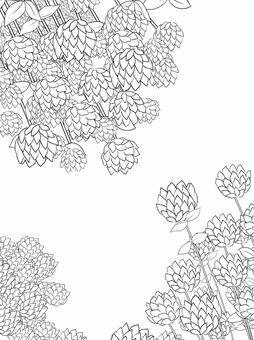 Sengen Red Black and White, JPG and PNG Sengen Red Black and White, thousands of red, flower, card, JPG and PNG