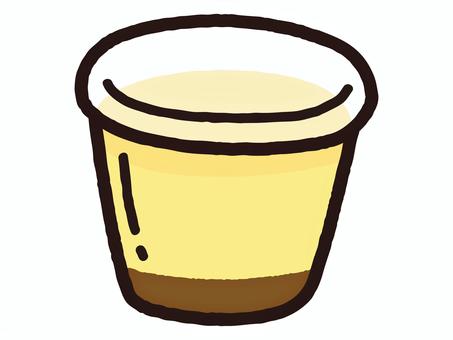 プリン プリン プリン,カップ,ゼリー,お菓子,甘味,差し入れ,プレゼント,お土産,おやつ,食事のイラスト素材