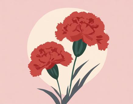 red color carnation, , JPG