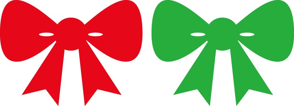 リボンセット リボン,ちょうちょ結び,シンプル,かわいい,アイコンのイラスト素材