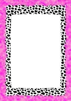 平成ぎゃる背景2 平成,ギャル,可愛い,派手,懐かしい,ファー,柄,模様,デザイン,フレームのイラスト素材