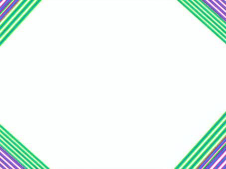 Illustration, four corners, multiple, line, 