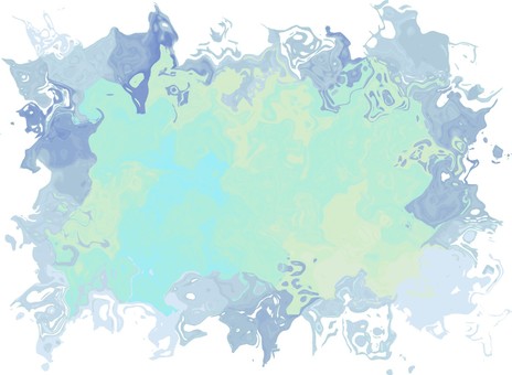 パステルカラーのマーブルフレーム背景 マーブル,フレーム,背景,テクスチャ,パステルカラー,青,緑,液体,溶解,流れのイラスト素材