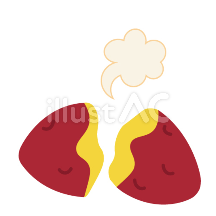 焼き芋のイメージ 食べ物,芋,焼き芋のイラスト素材