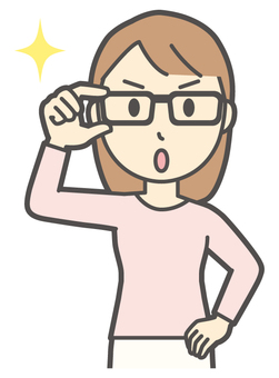  ロングヘア女性-505-バスト