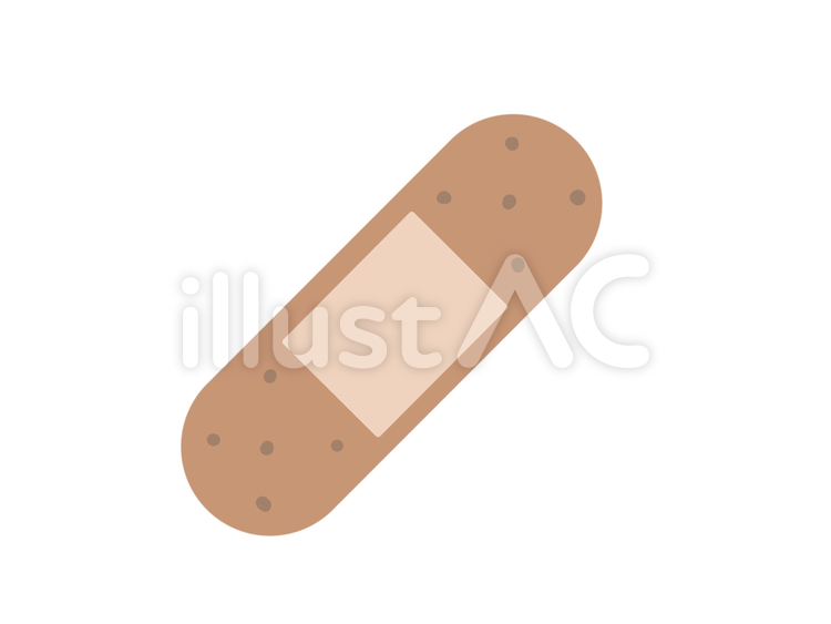 絆創膏 絆創膏,貼る,怪我のイラスト素材