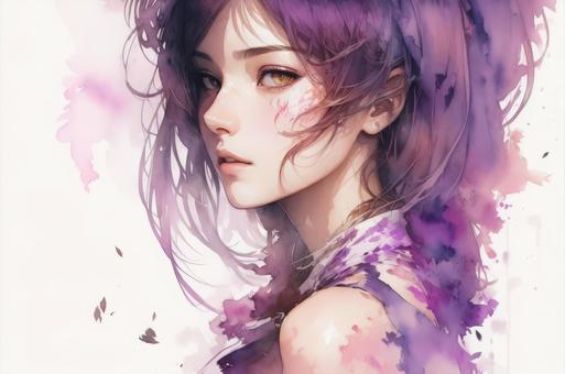 Illustration, female, beautiful woman, beautiful, 