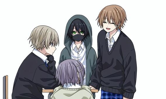 男の子 人物,男の子,キャラクター,高校生,制服,かっこいい,かわいい,アニメ絵,萌え系,綺麗のイラスト素材