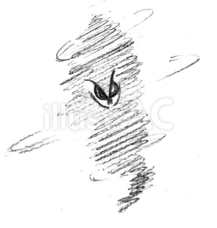 風のおばけ 風のおばけ,風のお化け,大人のぬり絵のイラスト素材