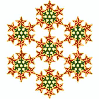 star snowflake, , JPG and PNG