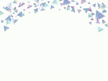 踊る三角形の幾何学背景【3】 三角形,幾何学模様,抽象,パターン,模様,背景素材,図形,テクスチャ,余白,シンプルのイラスト素材