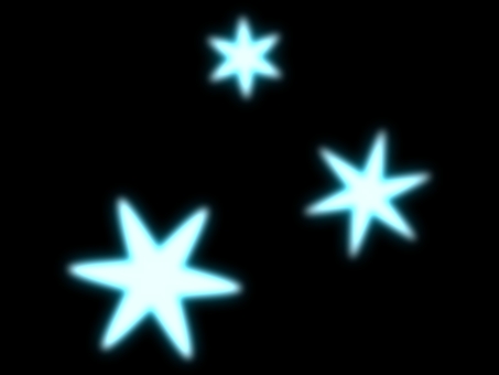 たくさんの星のような光　青 キラキラ,青,シンプル,効果,エフェクト,ゲーム,光,輝き,反射,ピカピカのイラスト素材