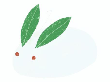 雪うさぎ