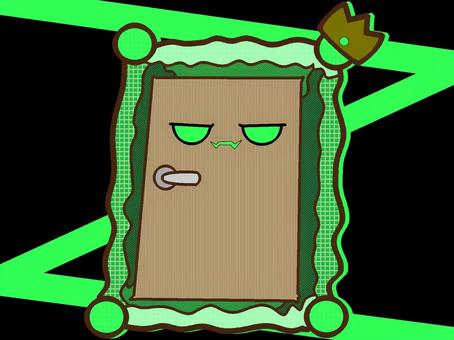 召喚されし悪魔バティン『緑』 バティン,悪魔,ソロモン,72柱,階級,公爵,モチーフ,カラー,怪物,魔物のイラスト素材