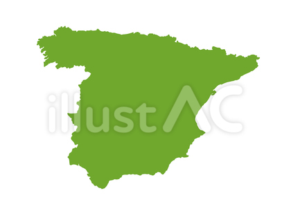 ゆるいスペインの地図