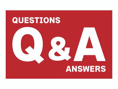 Q＆Aのラベル 赤 q＆a,質問,回答,答え,faq,クイズ,質疑応答,問い合わせ,クエスチョン,アンサーのイラスト素材