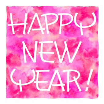 手描き文字ハッピーニューイヤー ハッピーニューイヤー,文字,年賀状,賀詞,英語,英文,年賀,白抜き,シンプル,イラストのイラスト素材