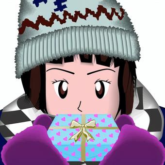 Valentine chocolate women knit hat, valentine, chocolate, chocolate, JPG, PNG and AI