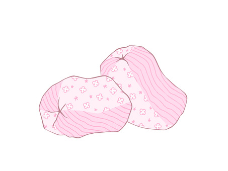 昔ながらのお手玉遊び~俵型~ 昔ながらのお手玉遊び~俵型~ お手玉,おもちゃ,玩具,懐かしい,伝統文化,日本,和,伝統,花柄,縞模様のイラスト素材