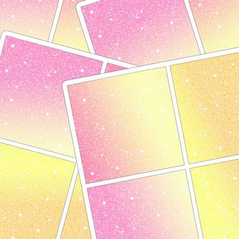 コマ割り コマ割り,漫画,ラメ,キラキラ,輝く,ピンク,背景,グラデのイラスト素材