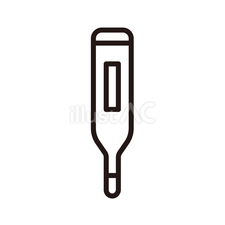 体温計のアイコン 体温計,アイコン,体温のイラスト素材