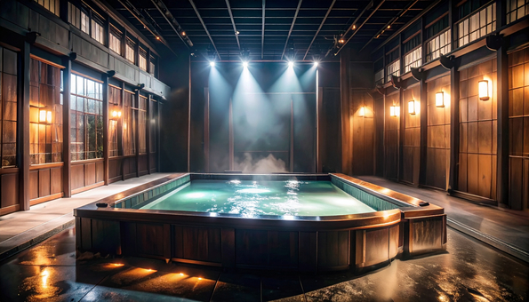 Hot Spring Background, JPG Hot Spring Background, hot spring, background, public bath, JPG