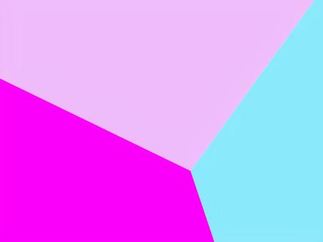 ピンクと青色のポリゴン風な背景壁紙素材