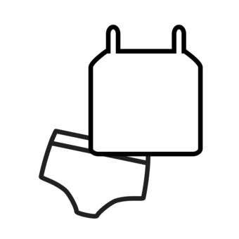 キッズ肌着 ベビー用品,育児,生活,キッズ,肌着のイラスト素材