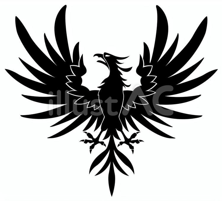 brave bird 勇敢,鷲,鷹のイラスト素材