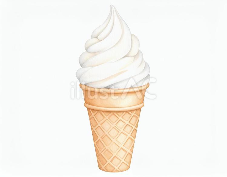 ソフトクリーム ソフトクリーム,アイス,アイスクリームのイラスト素材