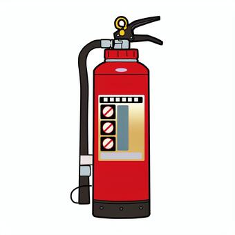 消火器 消火器,消火,消火設備,消火器具,火災消化器のイラスト素材