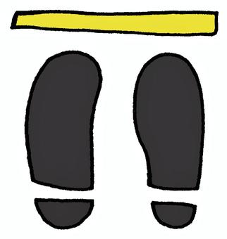 一時停止マーク 一時停止,マーク,標識,交通,ソーシャルディスタンス,誘導,注意,停止,社会的距離,対策のイラスト素材