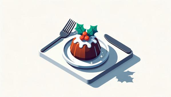 christmas cake, cake, sweets, image, JPG