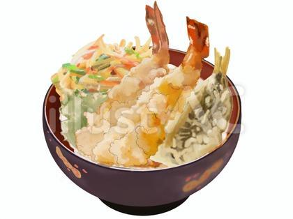 海老天丼2アジ(単品)