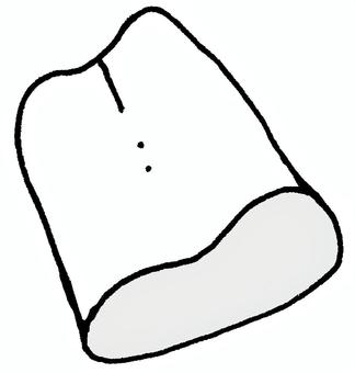 低反発まくら 低反発,枕,柔らか,寝具,睡眠,寝る,眠る,就寝,安眠,快眠のイラスト素材