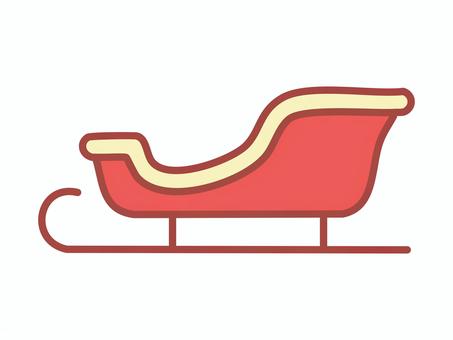 アイコン【そり】2 アイコン【そり】2 アイコン,クリスマス,冬,そり,素材,デザイン,サンプル,シンボル,マーク,ベースのイラスト素材