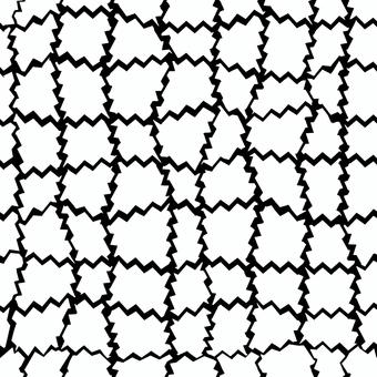 シームレスなうねうねしたモザイク  線画 シームレスなうねうねしたモザイク  線画 幾何学,波型,うねうね,波,不規則,モザイク,紙,背景,バックグラウンド,質感のイラスト素材