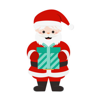 プレゼントを届けに来たサンタクロース