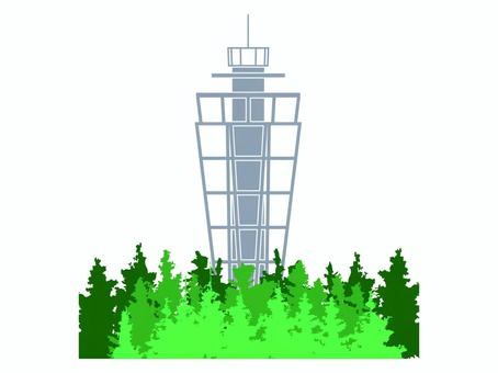 江の島 江の島,江の島灯台,灯台,海,シーキャンドル,風景のイラスト素材