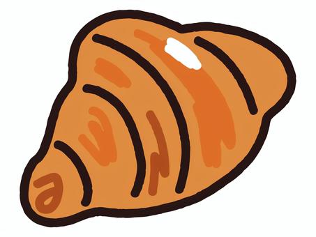 焼きたてクロワッサン 焼きたてクロワッサン クロワッサン,パン,ベーカリー,美味しい,グルメ,惣菜パン,おやつ,食事,食べ物,朝食のイラスト素材