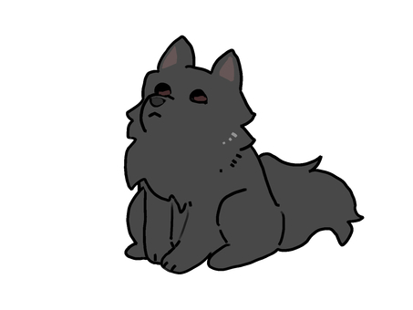 黒い犬 黒い犬 犬,黒い犬,かわいいのイラスト素材