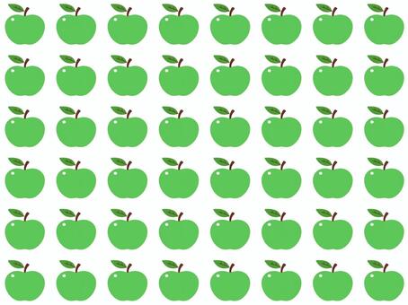 青林檎の連続シームレスな包装紙の壁紙素材 青リンゴ,シームレス,連続,包装紙,テクスチャ,背景,壁紙,ラッピング,ペーパー,パターンのイラスト素材