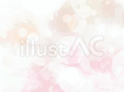 幻想的な癒しのピンクオレンジと光の背景