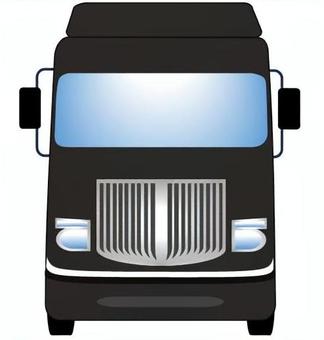 トラック94 車,トラック,正面,物流,運輸,運送,ロジスティクス,貨物,輸送,流通のイラスト素材