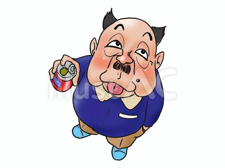 犬顔の社長 人物,大人,男性のイラスト素材